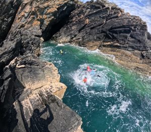 Getting Amongst the Waves Coasteering in Wales