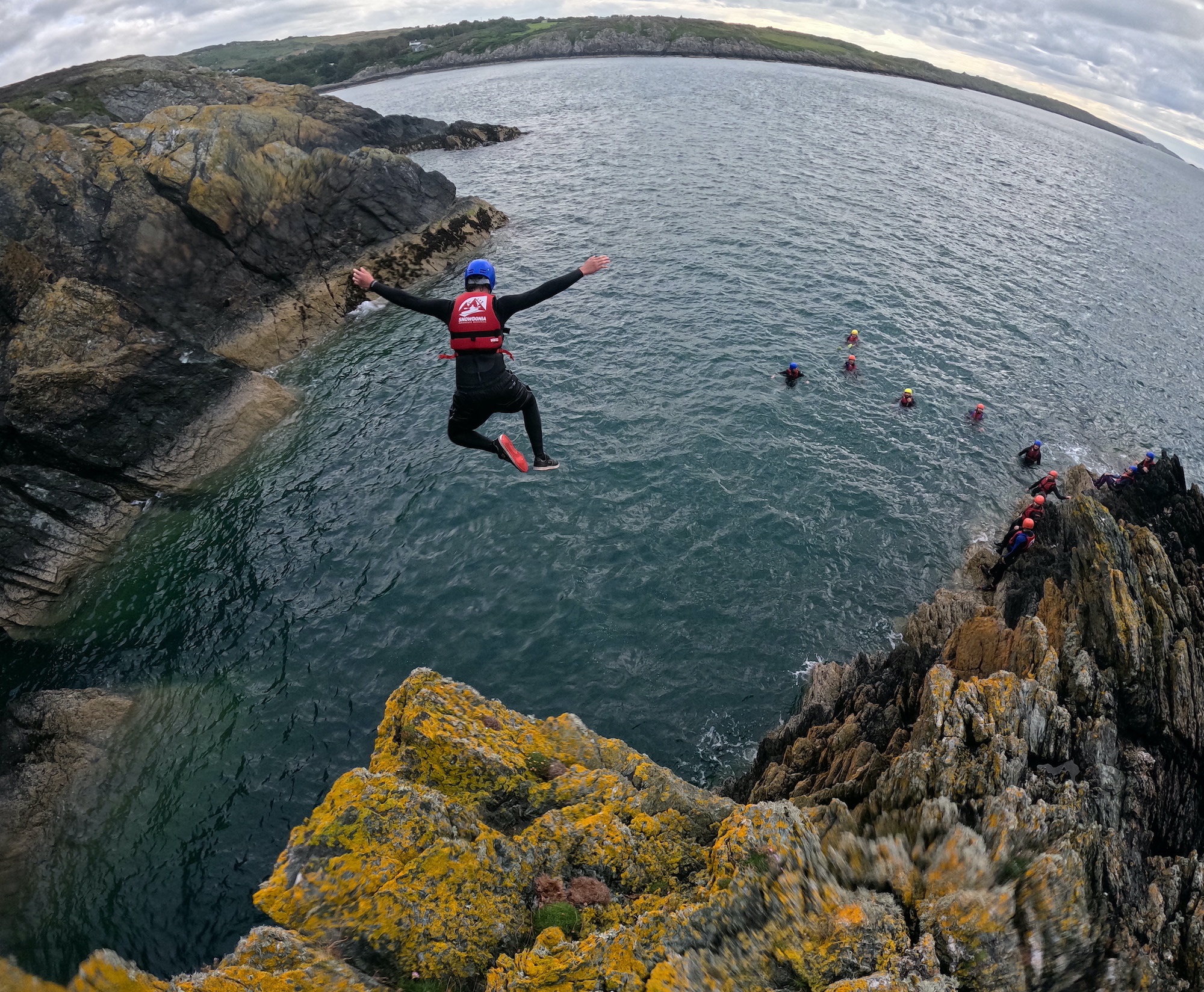 Action Packed Adventure Coasteering in Snowdonia
