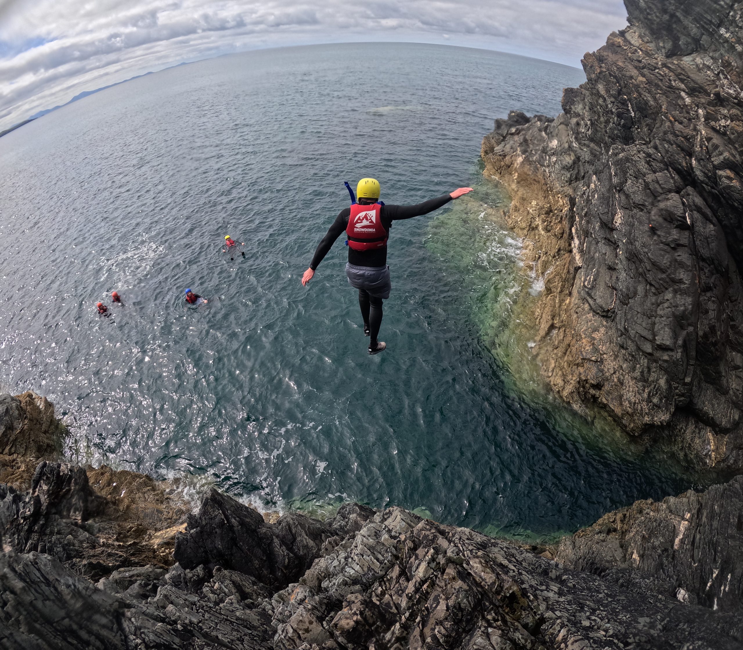 Big Jumps Coasteering in North Wales